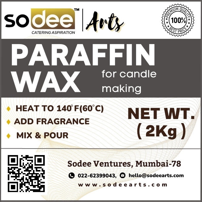 Paraffin Wax for Candle Making : Sodee Arts