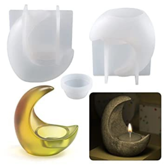 moon-candle-holder