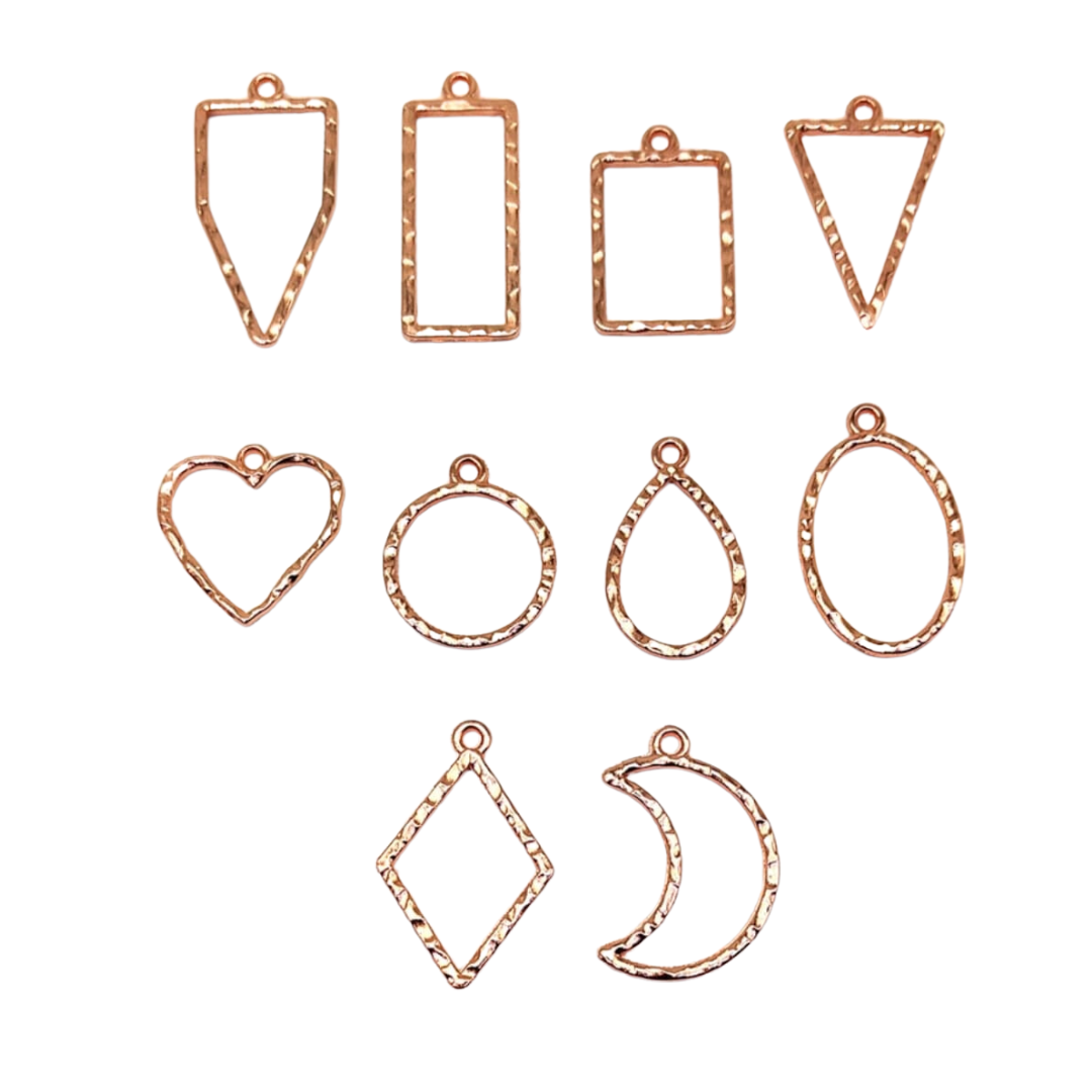 rose-gold-frame-pendants-10pcs